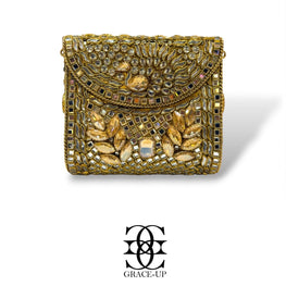 Grace Up Clutch Kundan/Turkish 103 Mini