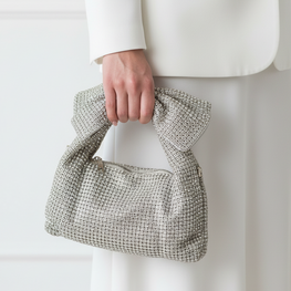 Grace Up IMP Bow Bag Silver