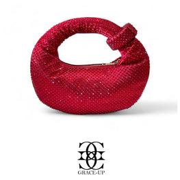 Grace Up IMP Round Bag Big Maroon