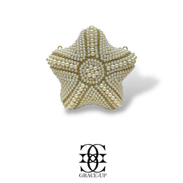 Grace Up Mini Star 7 Clutch Pearl