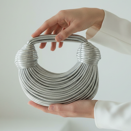 Grace Up IMP Round Strips Bag Silver