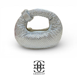 Grace Up IMP Round Bag Full Silver