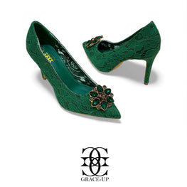 Grace Up Heels 508 Green