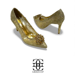 Grace Up Heels 508 Golden