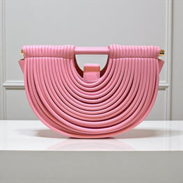 Grace Up IMP D Shaped Bag Pink