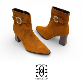 Grace Up Heels 519 Mustard