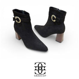 Grace Up Heels 519 Black