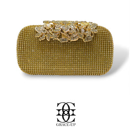 Grace Up Clutch 594 Gold/Silver