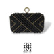 Grace Up Clutch 611 Black