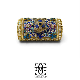 Grace Up Clutch Kundan/Turkish Roll 129