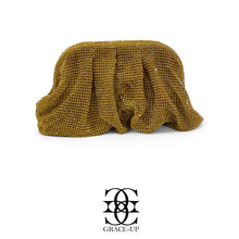 Grace Up Fall Clutch Gold