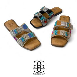 Grace Up Flats 0764