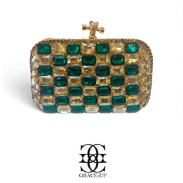 Grace Up Clutch 601 Green