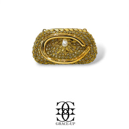 Grace Up Clutch Kundan/Turkish 65 Mini