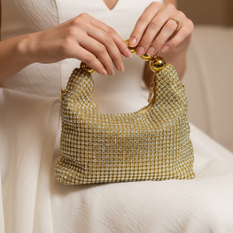 Grace Up Clutch IMP 55 Golden/Silver