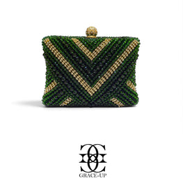 Grace Up Clutch 607 Black