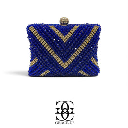 Grace Up Clutch 607 Blue
