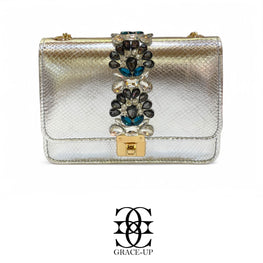 Grace Up Bag 28 Silver