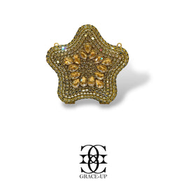 Grace Up Mini Star Clutch Kundan 08