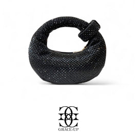 Grace Up IMP Round Bag Full Black