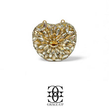 Grace Up Mini Apple Gold/Silver Clutch