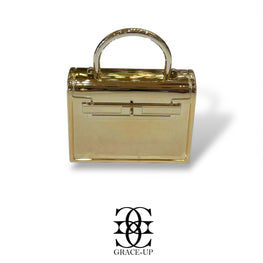 Grace Up Mini Acrylic Gold Bag 5