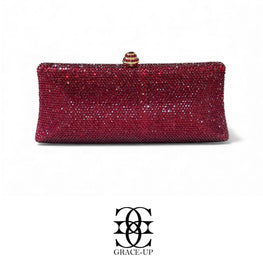 Grace Up Clutch IMP 43 Maroon