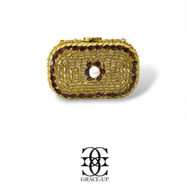 Grace Up Clutch Kundan/Turkish 70 Mini