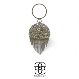 Grace Up Clutch Ball 4 Silver