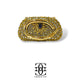 Grace Up Clutch Kundan/Turkish 67 Mini Purple