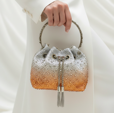 Grace Up Soft Bag 2 Orange/Silver