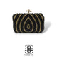 Grace Up Clutch 610 Black