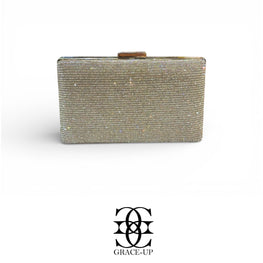 Grace Up Clutch 580 Silver