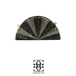 Grace Up Mini Full Rhinestones D Black/Gray