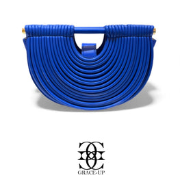 Grace Up IMP D Shaped Bag Blue