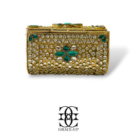 Grace Up Clutch Kundan/Turkish 87 Mini