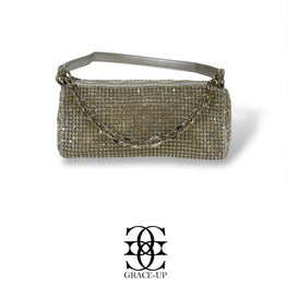 Grace Up Clutch IMP 56 Silver