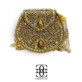 Grace Up Clutch Kundan/Turkish 122 Mini