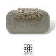 Grace Up Clutch 594 Silver