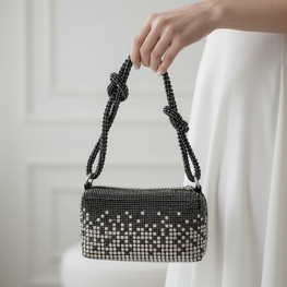 Grace Up IMP Box Bag Black/Silver Mix