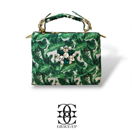 Grace Up Bag 42 Floral Green