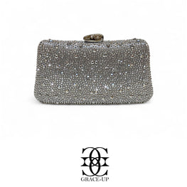 Grace Up Clutch IMP 52 Silver