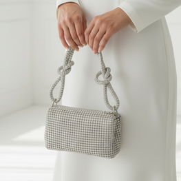 Grace Up IMP Box Bag Silver