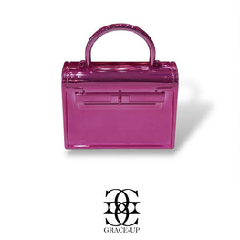 Grace Up Mini Acrylic Pink Bag 5