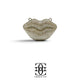 Grace Up Rhinestones Lips Clutch Silver