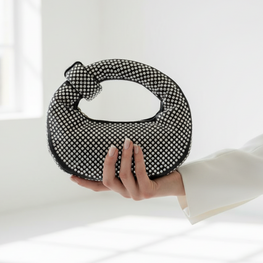 Grace Up IMP Round Bag Black/Silver