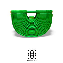 Grace Up IMP D Shaped Bag Green