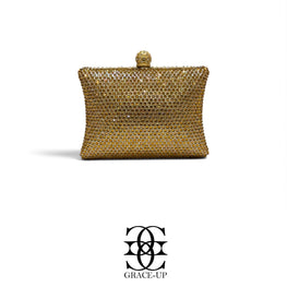 Grace Up Clutch 608 Golden