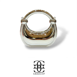 Grace Up Mini Acrylic Silver Bag 3