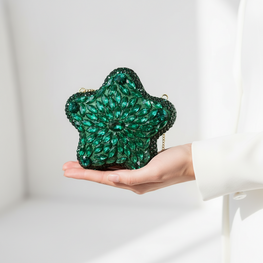 Grace Up Mini Star 5 Clutch Full Green